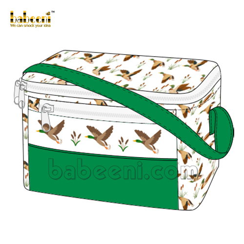 Flying duck smocked lunch box - LB 01